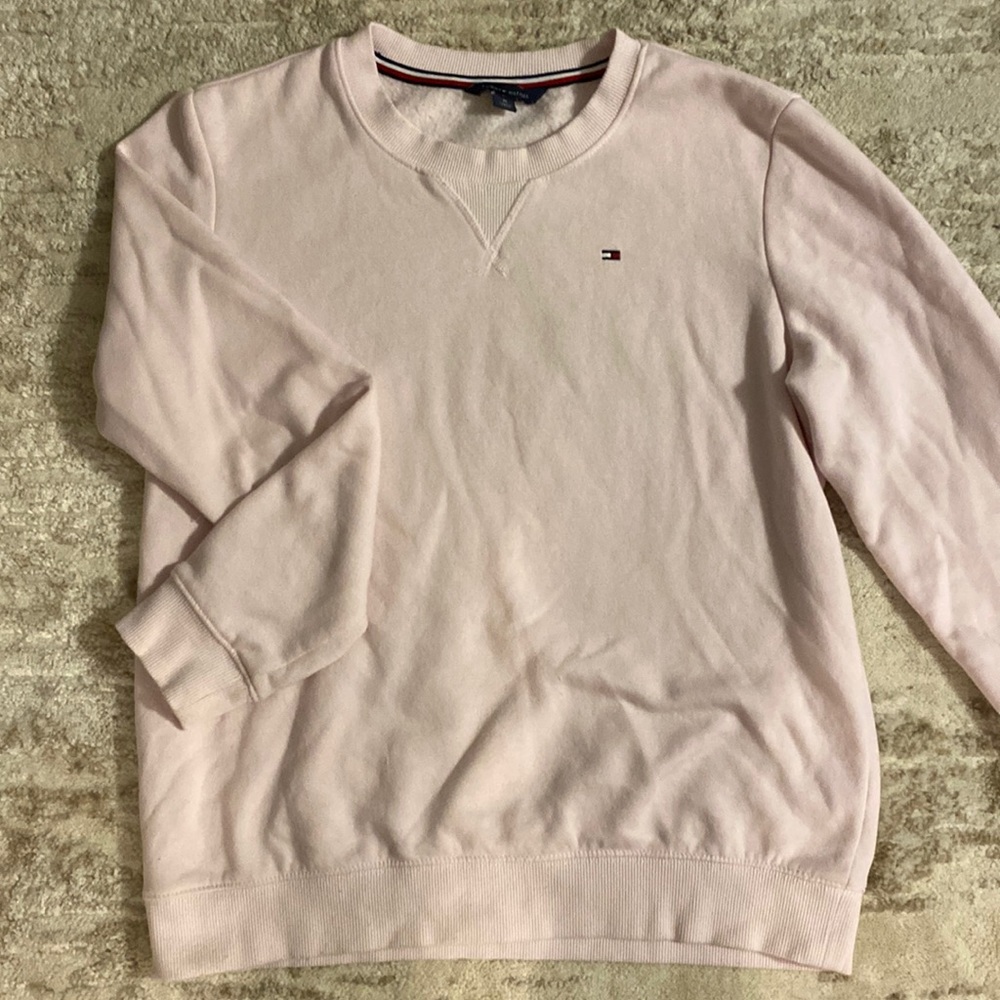 TOMMY HILFIGER pink sweater